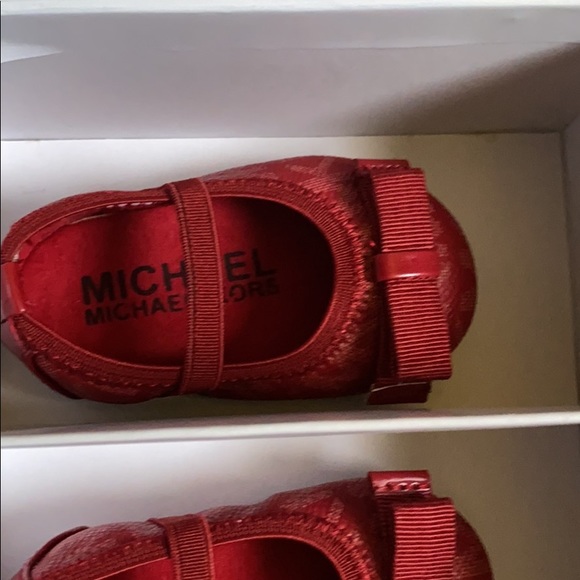 Michael Kors Shoes Michael Kors Grace Ella Red Baby Infant Shoes Poshmark